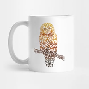 Swirly Owl Mug